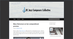 Desktop Screenshot of dcjazzcollective.org